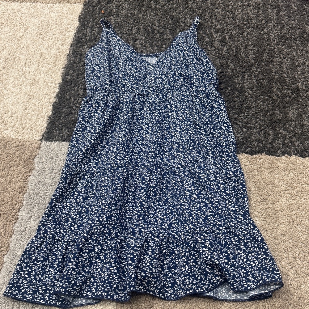 Blue Floral Dress
